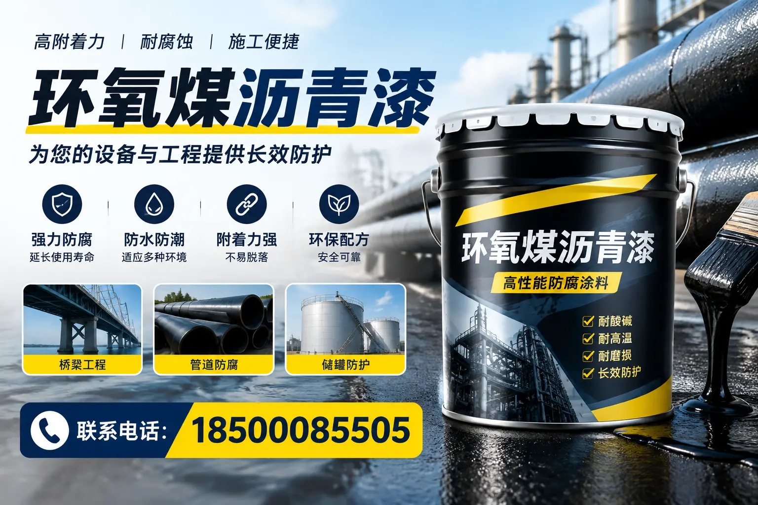 环氧煤沥青漆与其他涂料的对比分析，助力遂宁企业决策